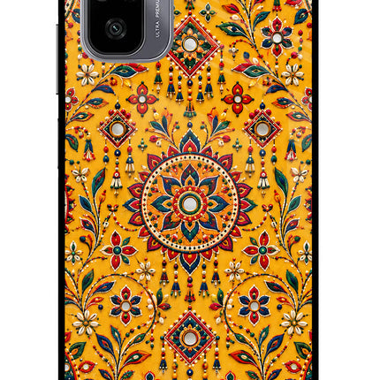Sunlit Aura Redmi Note 11 SE Glass Case