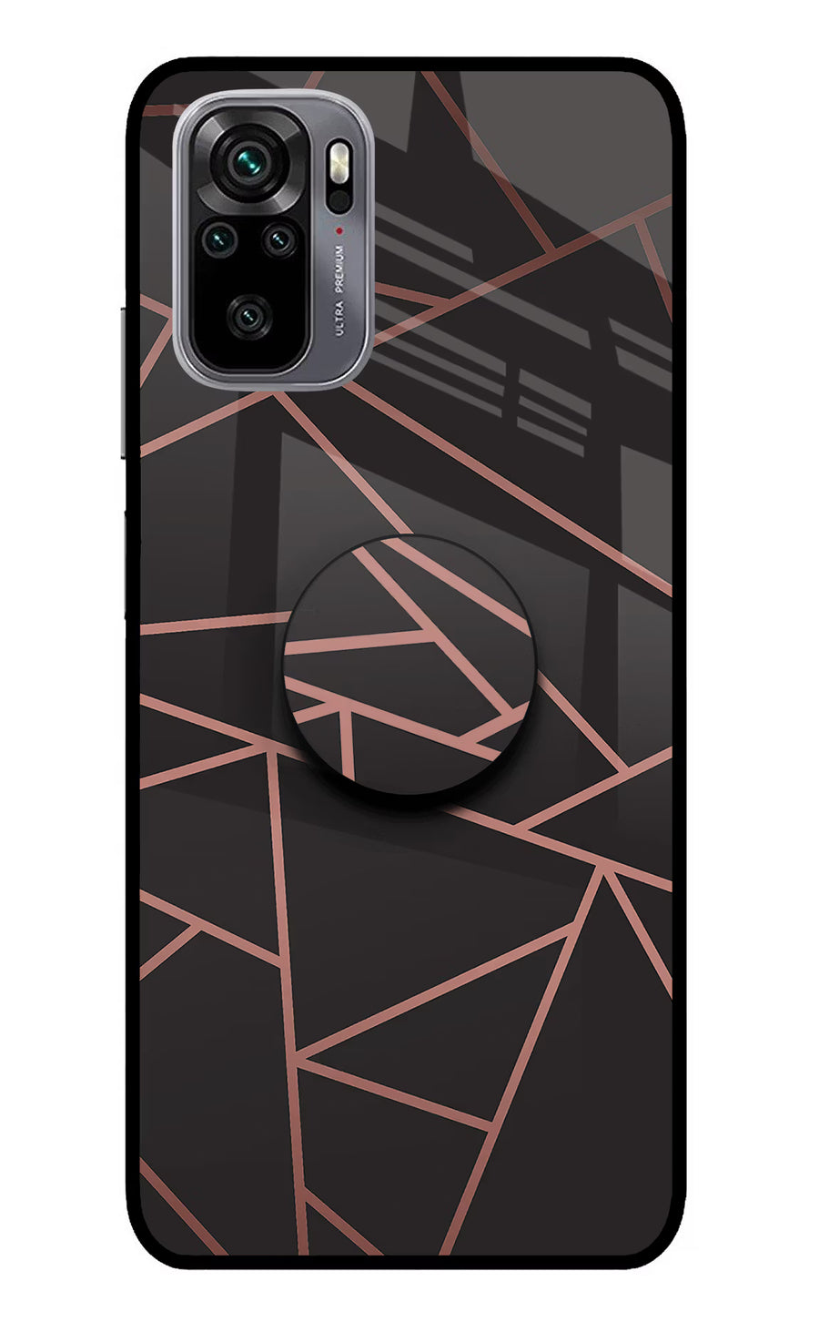 Geometric Pattern Redmi Note 11 SE Pop Case, Glass case