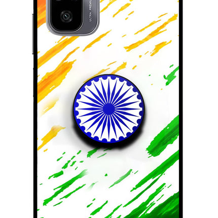 Indian Flag Ashoka Chakra Redmi Note 11 SE Pop Case by Casekaro