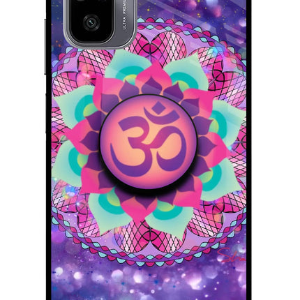 Om Purple Redmi Note 11 SE Pop Case by Casekaro
