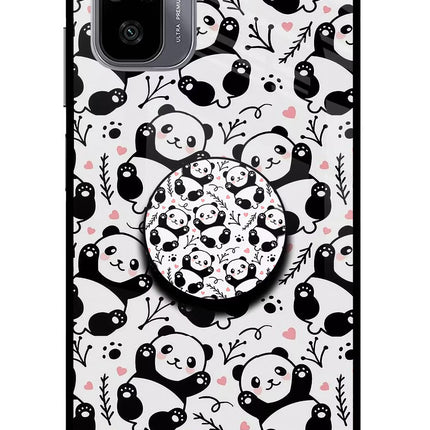 Cute Panda Redmi Note 11 SE Pop Case by Casekaro