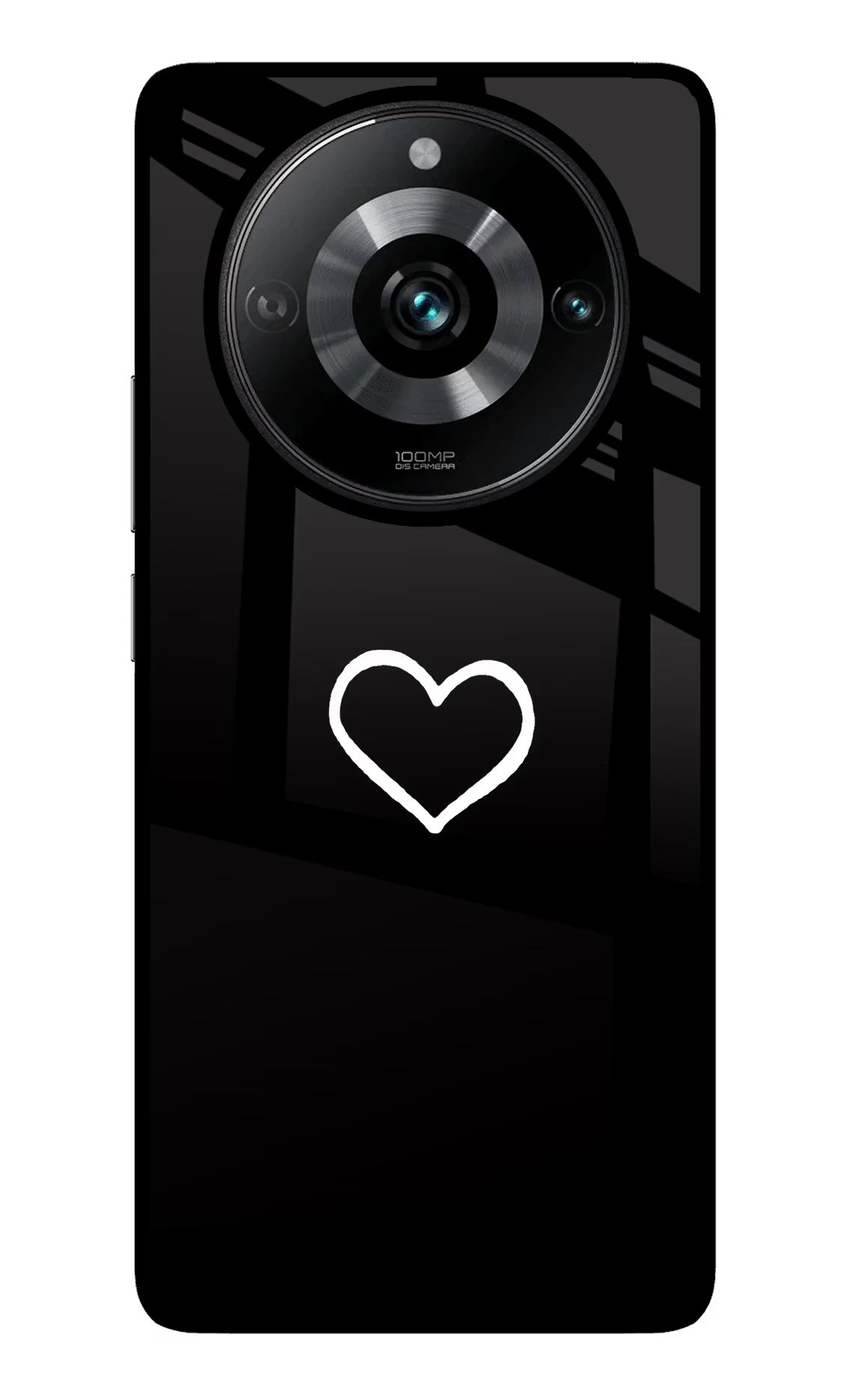 Heart Realme Narzo 60 Pro Glass Case Back Cover by Casekaro