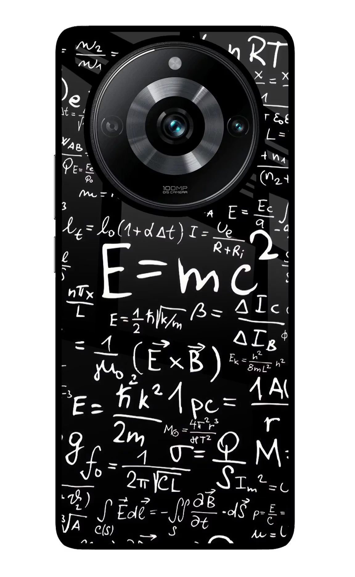 Physics Formula Realme Narzo 60 Pro Glass Case Back Cover by Casekaro