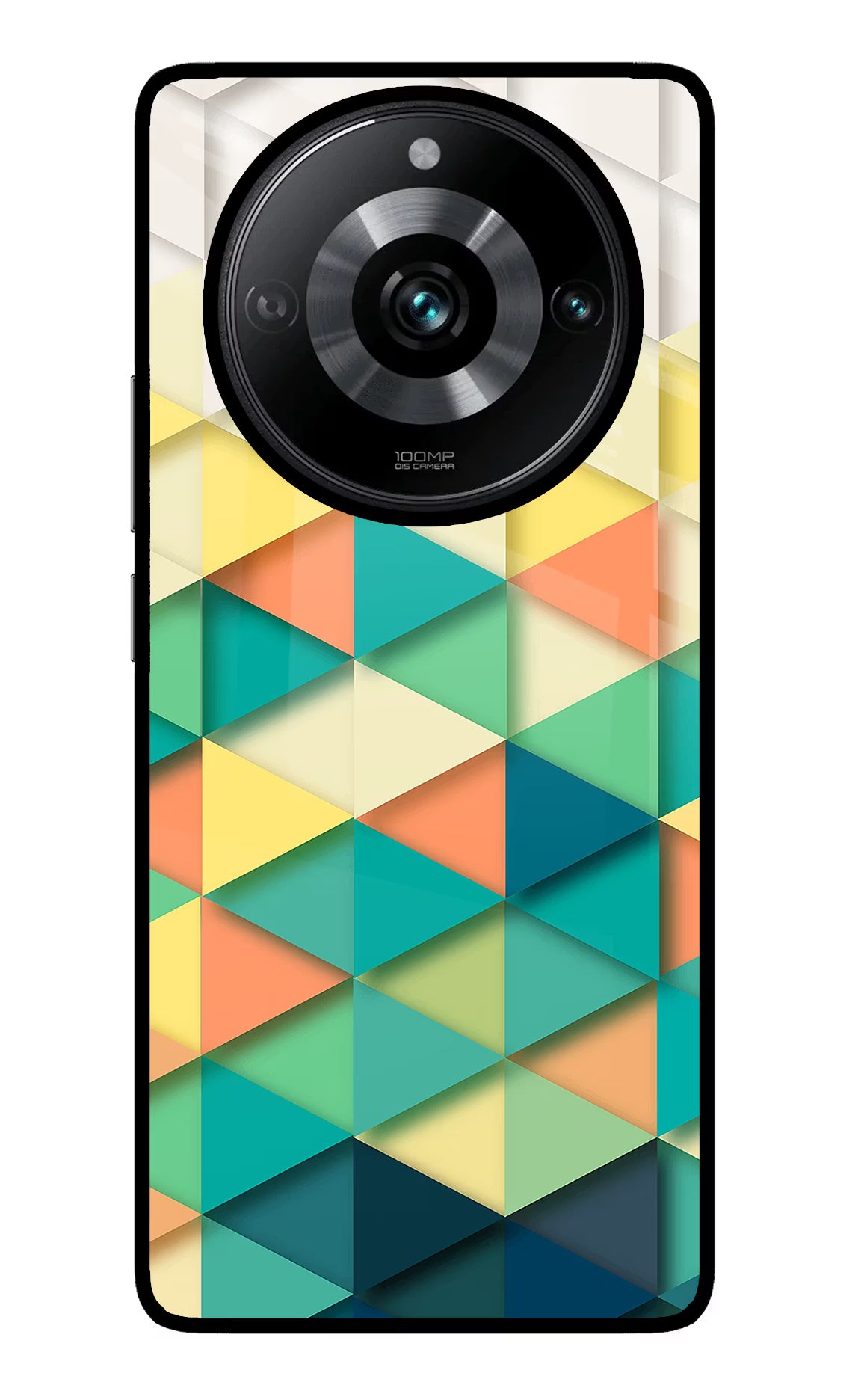 Abstract Realme Narzo 60 Pro Glass Case Back Cover by Casekaro