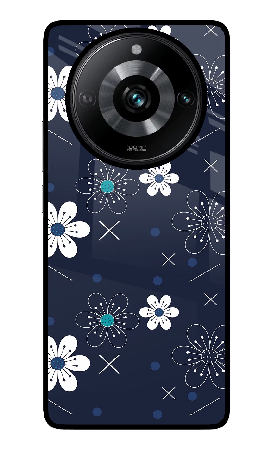 Flowers Realme Narzo 60 Pro Glass Case