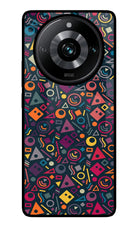Geometric Abstract Realme Narzo 60 Pro Glass Case