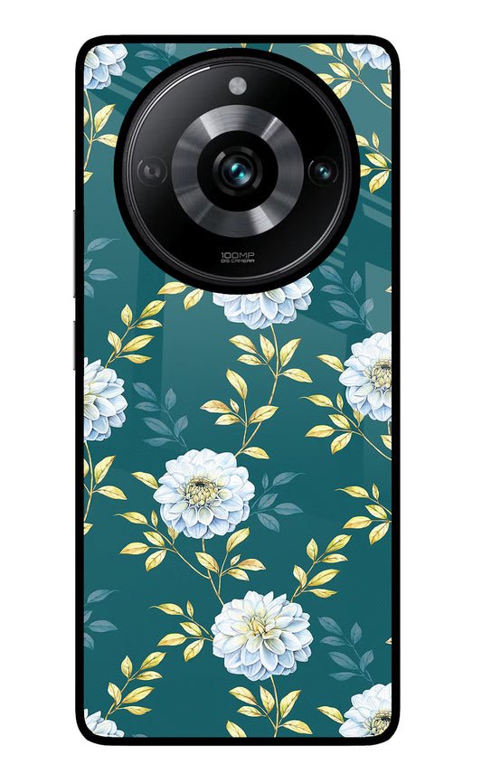 Flowers Realme Narzo 60 Pro Glass Case