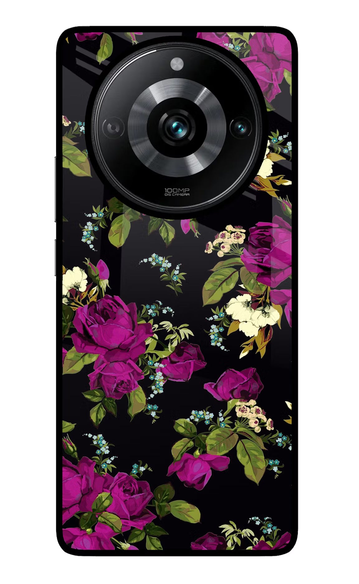 Flowers Realme Narzo 60 Pro Glass Case Back Cover by Casekaro
