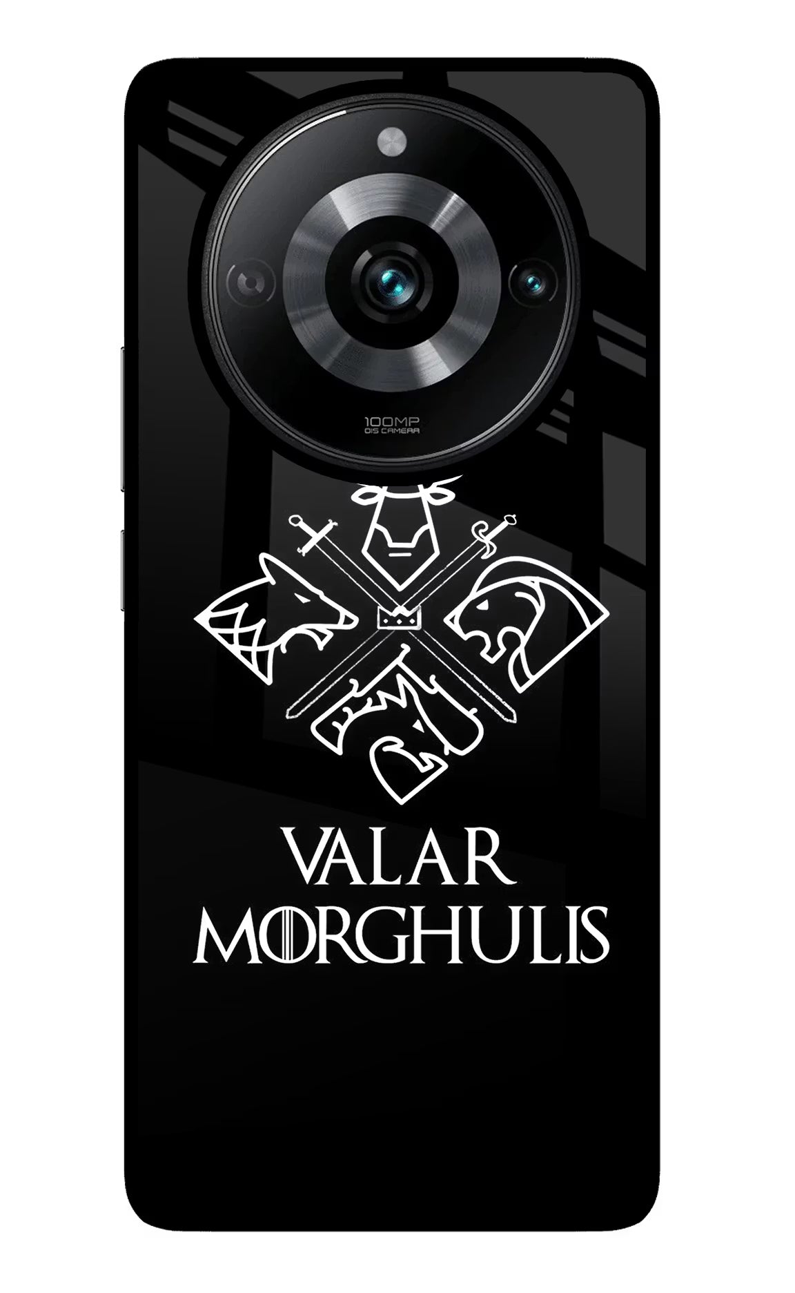 Valar Morghulis | Game Of Thrones Realme Narzo 60 Pro Glass Case Back Cover by Casekaro