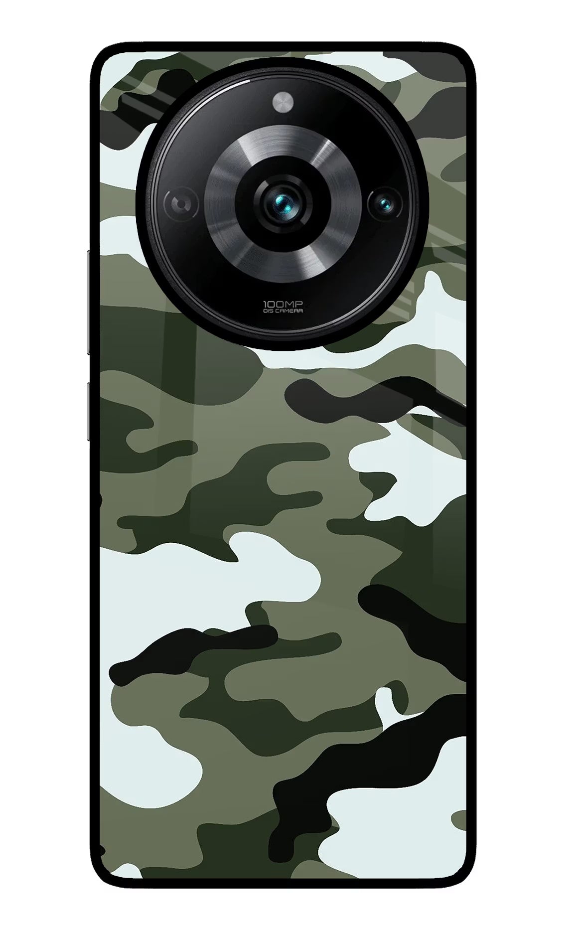 Camouflage Realme Narzo 60 Pro Glass Case
