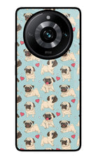 Pug Dog Realme Narzo 60 Pro Glass Case