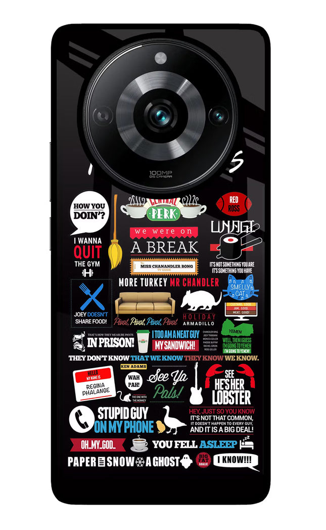 FRIENDS Realme Narzo 60 Pro Glass Case