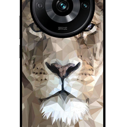Lion Art Realme Narzo 60 Pro Glass Case