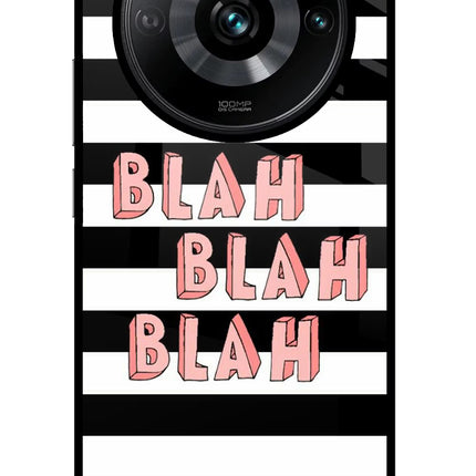 Blah Blah Blah Realme Narzo 60 Pro Glass Case