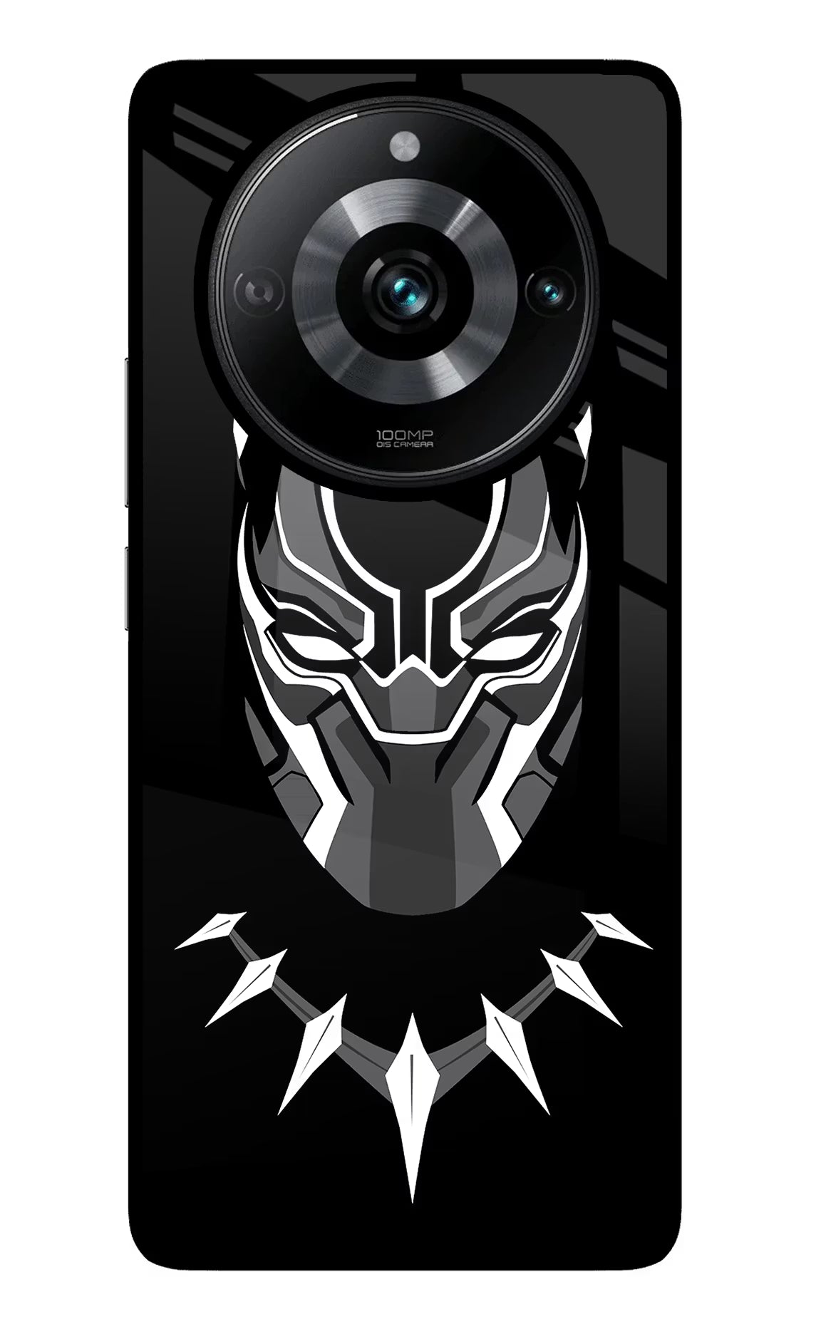 Black Panther Realme Narzo 60 Pro Glass Case Back Cover by Casekaro