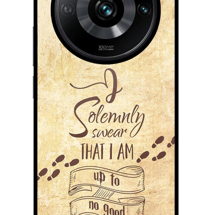 I Solemnly swear that i up to no good Realme Narzo 60 Pro Glass Case
