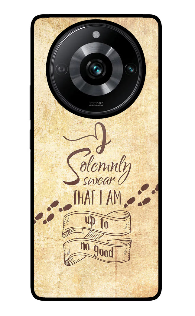 I Solemnly swear that i up to no good Realme Narzo 60 Pro Glass Case