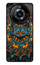 Angry Owl Art Realme Narzo 60 Pro Glass Case