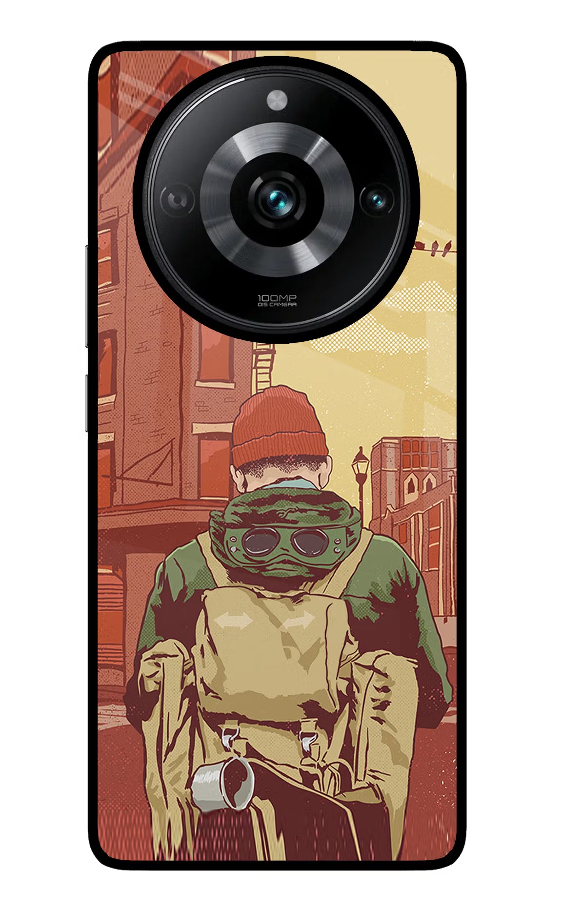 Adventurous Realme Narzo 60 Pro Glass Case Back Cover by Casekaro