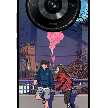 Chilling Couple Realme Narzo 60 Pro Glass Case