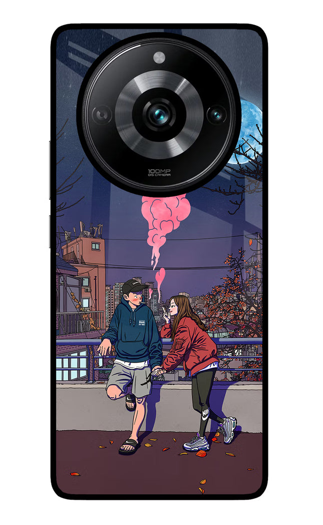 Chilling Couple Realme Narzo 60 Pro Glass Case
