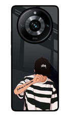 Aesthetic Boy Realme Narzo 60 Pro Glass Case