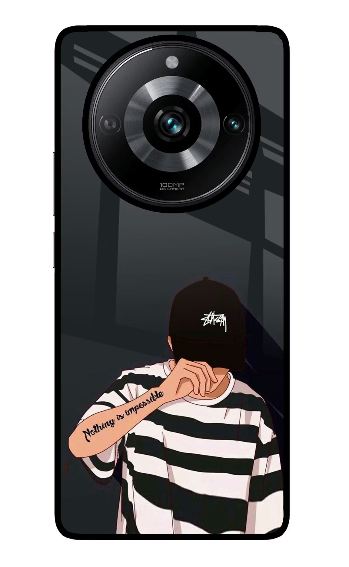 Aesthetic Boy Realme Narzo 60 Pro Glass Case