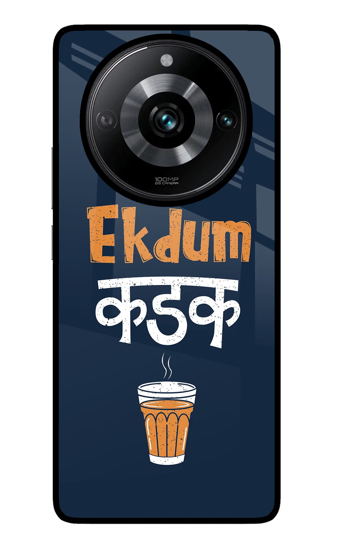 Ekdum Kadak Chai Realme Narzo 60 Pro Glass Case Back Cover by Casekaro
