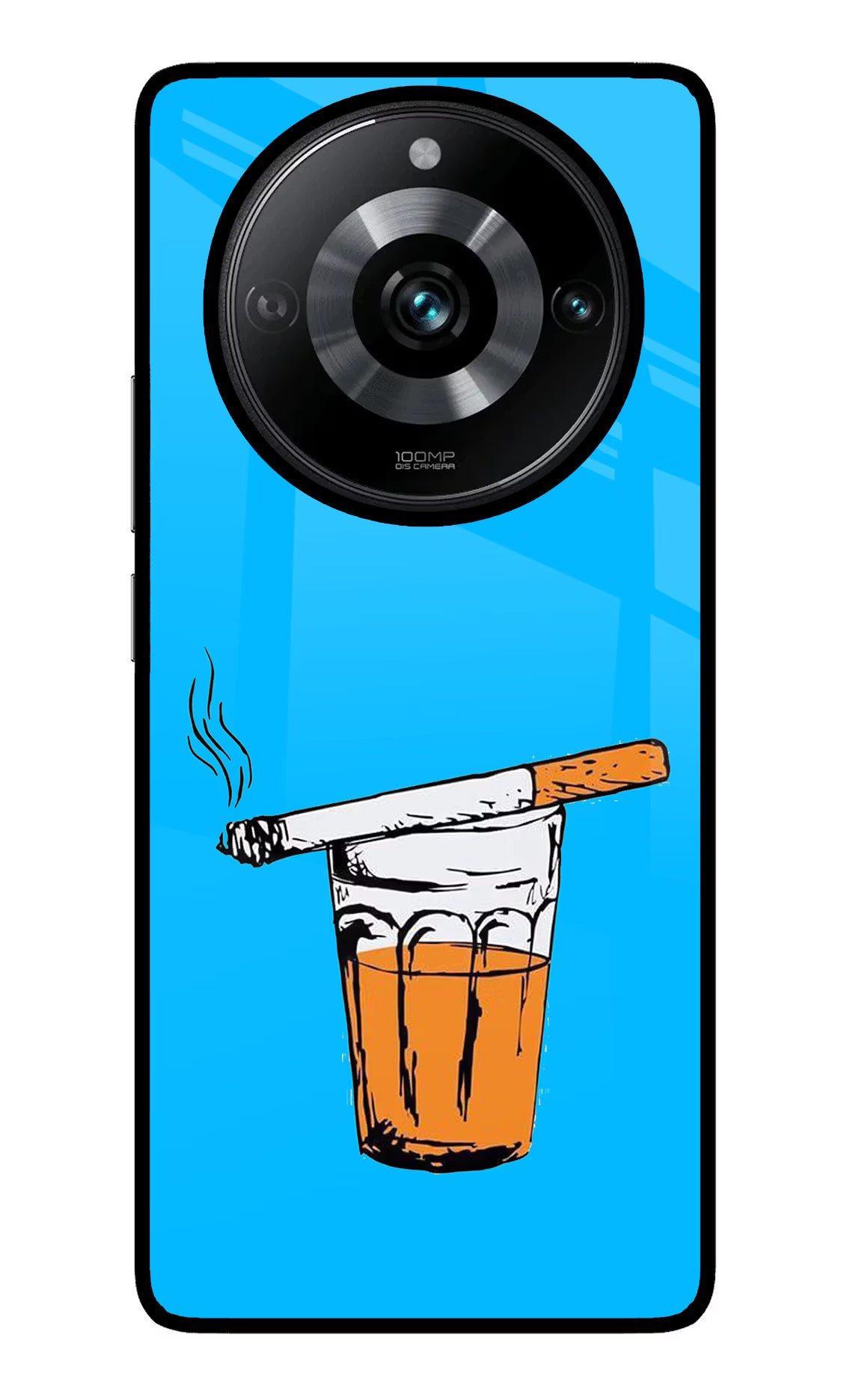 Chai Sutta Realme Narzo 60 Pro Glass Case Back Cover by Casekaro