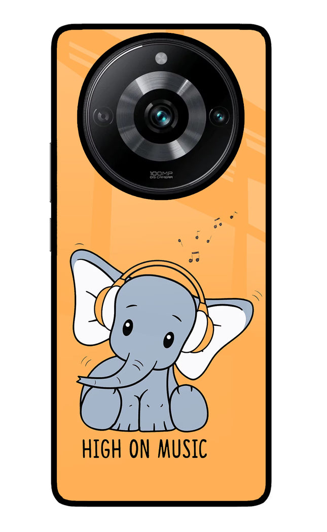 High On Music Realme Narzo 60 Pro Glass Case