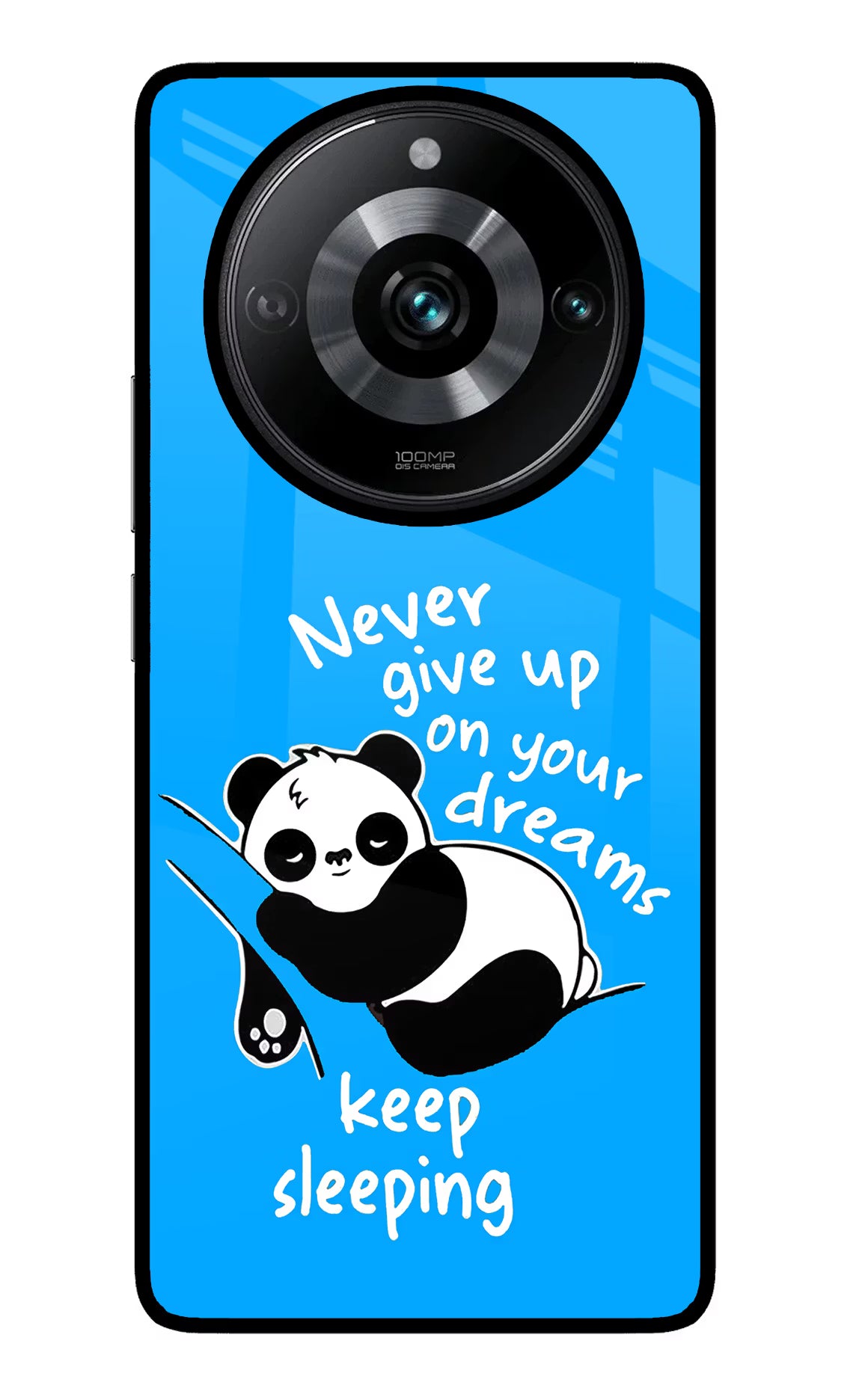 Keep Sleeping Realme Narzo 60 Pro Glass Case Back Cover by Casekaro