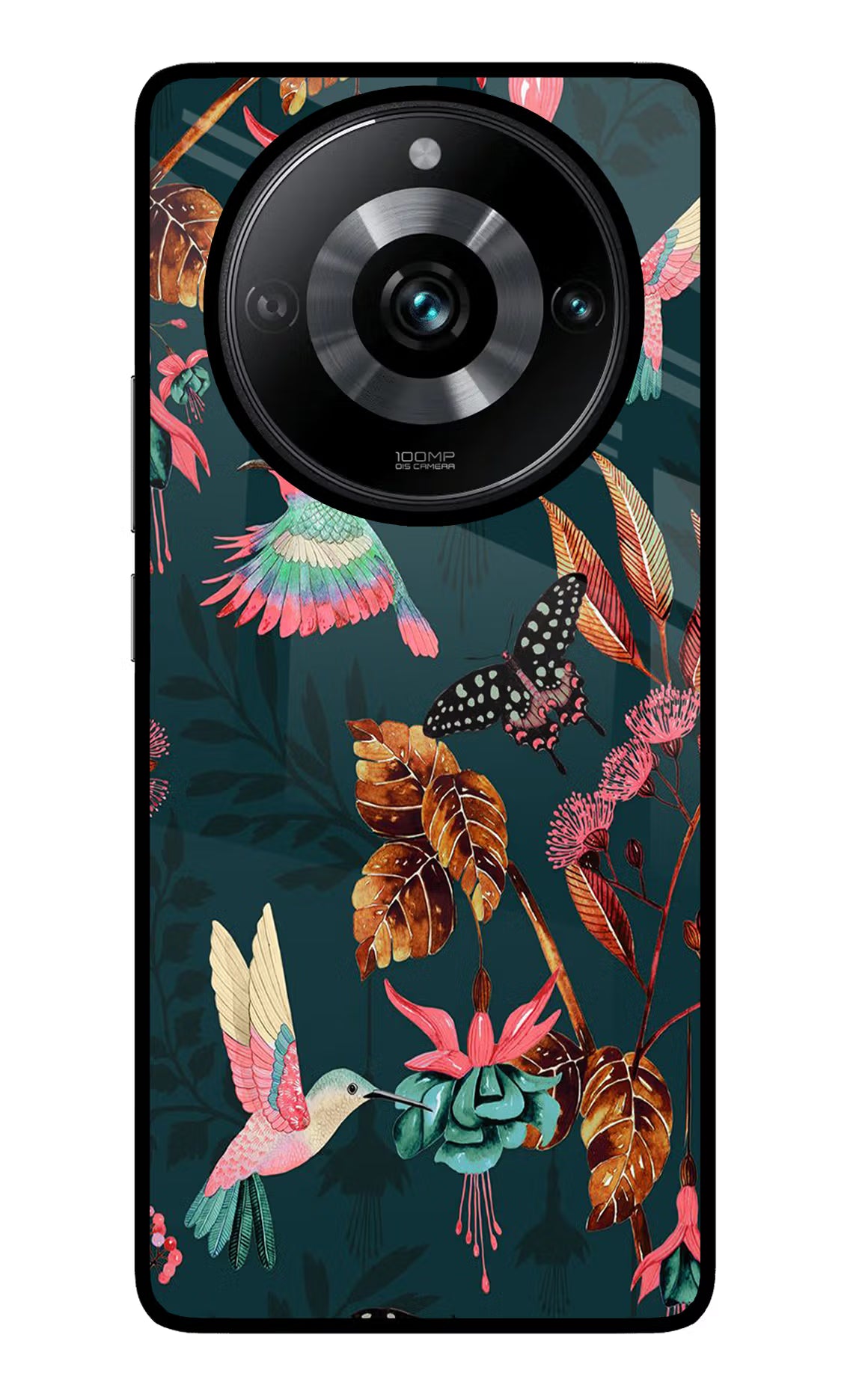 Birds Realme Narzo 60 Pro Glass Case Back Cover by Casekaro