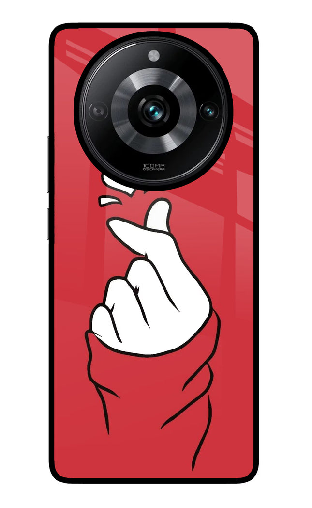 Korean Love Sign Realme Narzo 60 Pro Glass Case