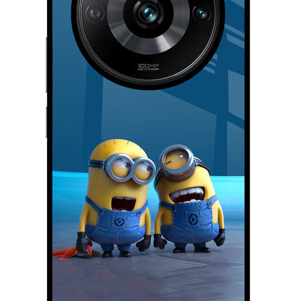 Minion Laughing Realme Narzo 60 Pro Glass Case