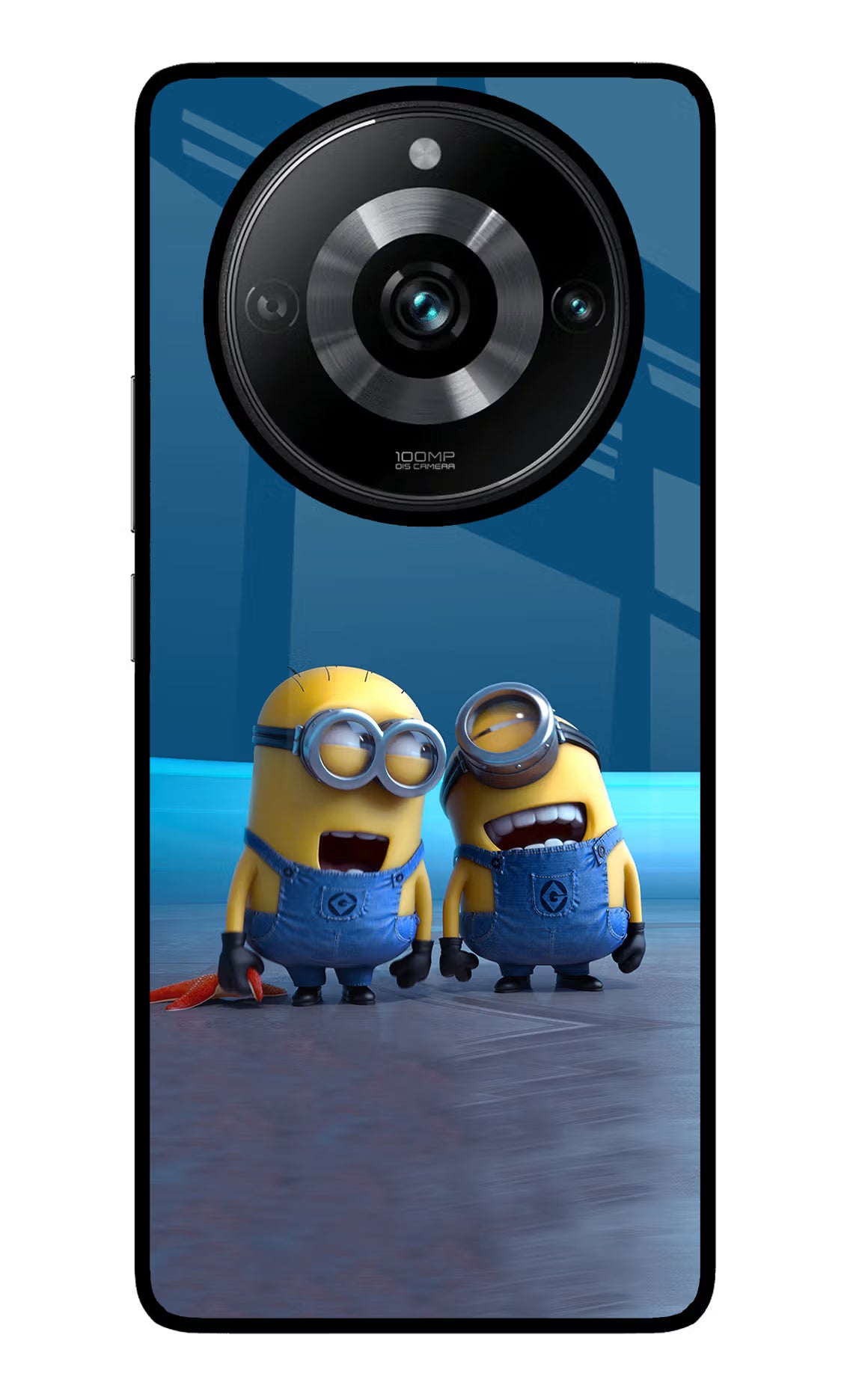 Minion Laughing Realme Narzo 60 Pro Glass Case