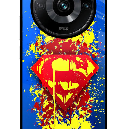 Superman logo Realme Narzo 60 Pro Glass Case