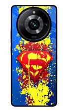 Superman logo Realme Narzo 60 Pro Glass Case