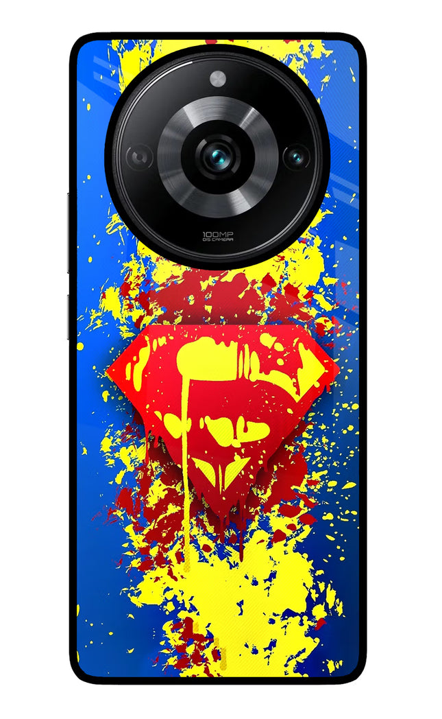 Superman logo Realme Narzo 60 Pro Glass Case