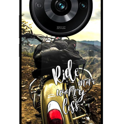 Ride More Worry Less Realme Narzo 60 Pro Glass Case