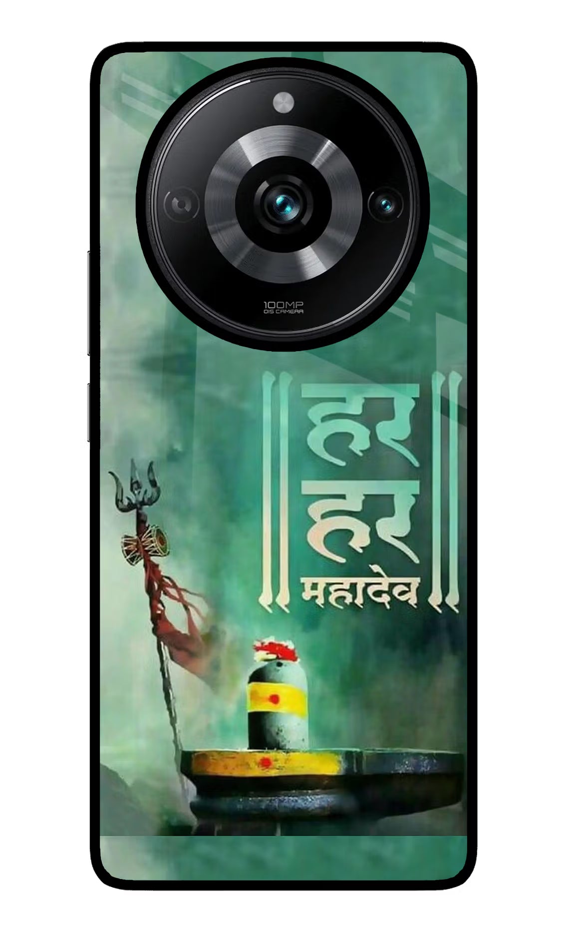 Har Har Mahadev Shivling Realme Narzo 60 Pro Glass Case