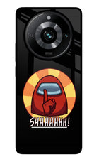 Among Us Shhh! Realme Narzo 60 Pro Glass Case
