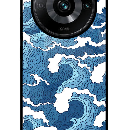 Blue Waves Realme Narzo 60 Pro Glass Case