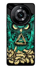 Green Owl Realme Narzo 60 Pro Glass Case