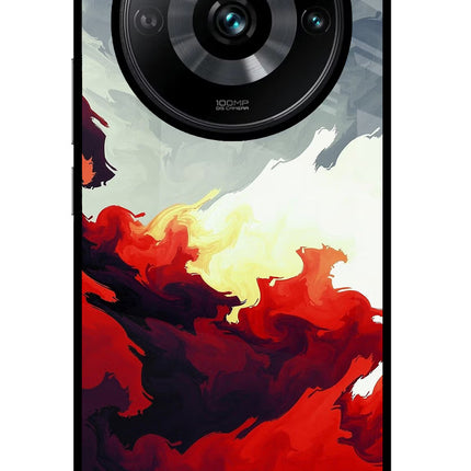 Fire Cloud Realme Narzo 60 Pro Glass Case