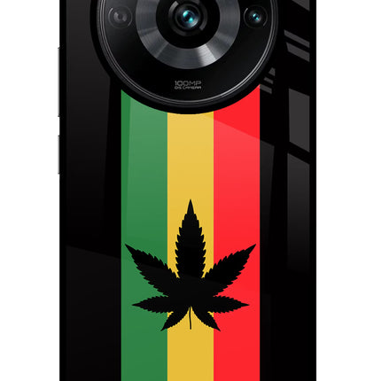 Weed Flag Realme Narzo 60 Pro Glass Case