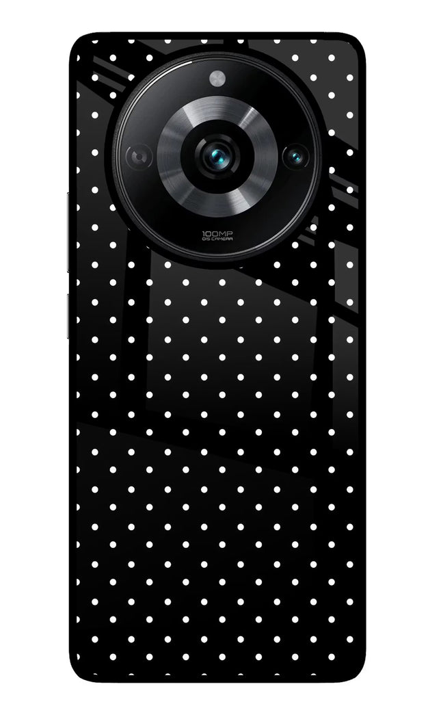 White Dots Realme Narzo 60 Pro Glass Case