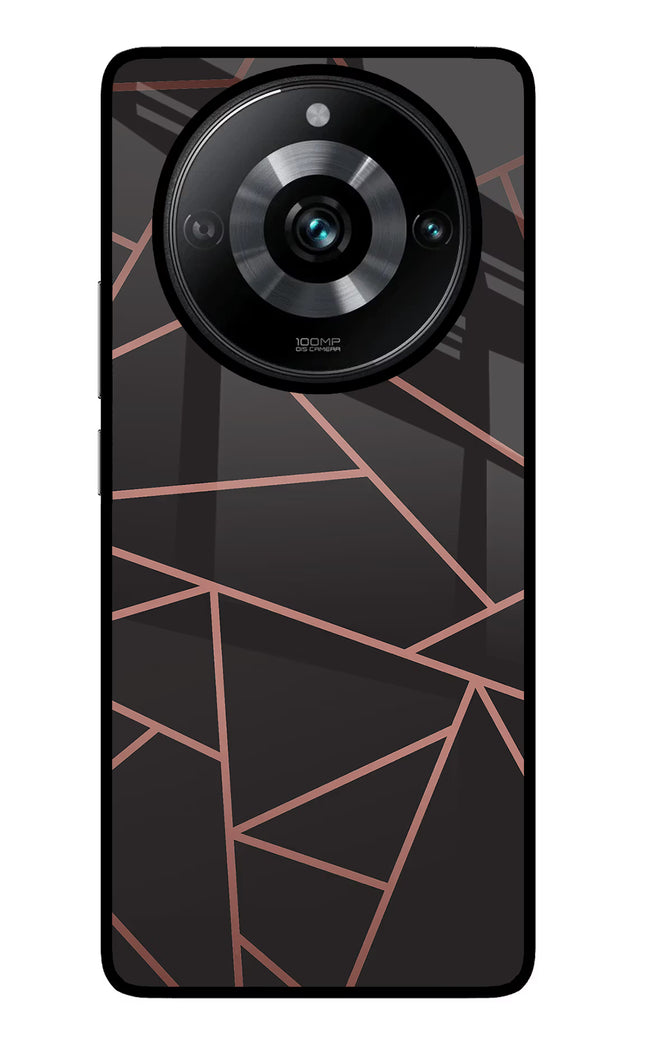 Geometric Pattern Realme Narzo 60 Pro Glass Case