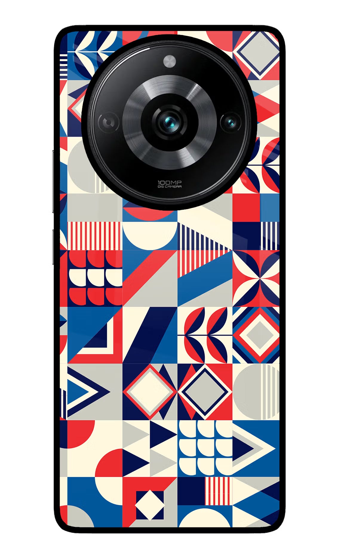 Colorful Pattern Realme Narzo 60 Pro Glass Case Back Cover by Casekaro