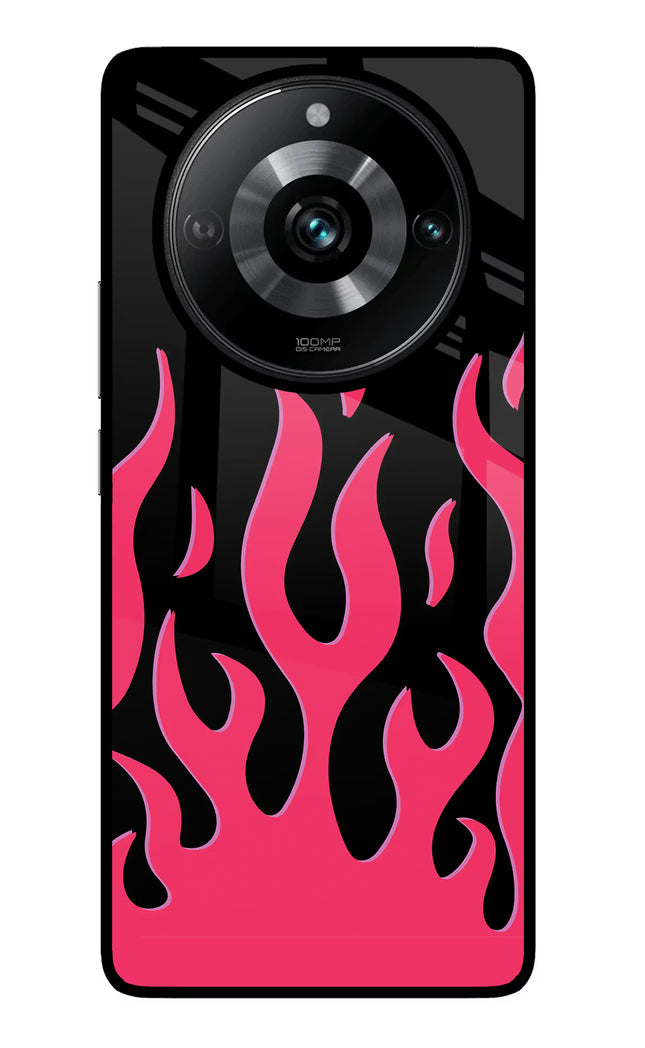 Fire Flames Realme Narzo 60 Pro Glass Case
