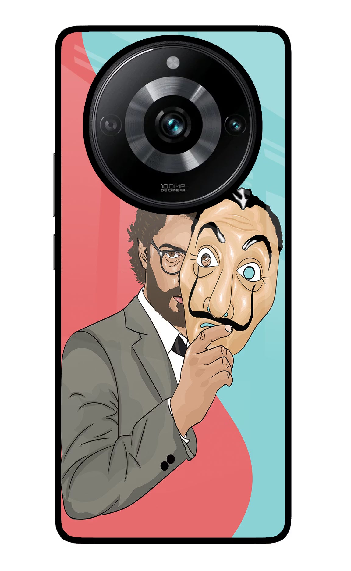 Professor Realme Narzo 60 Pro Glass Case Back Cover by Casekaro